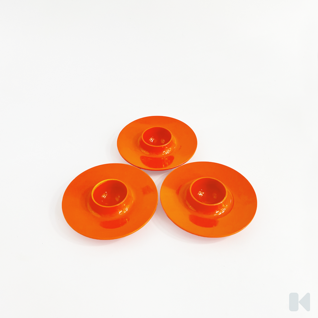 Rosti Denmark | 3 Orange Mepal Melamine Egg Cups