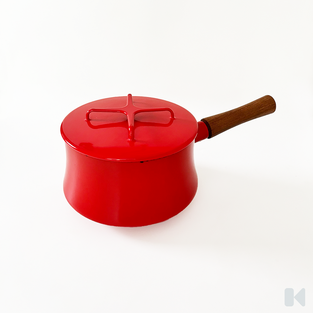Dansk | Kobenstyle Red 3 QT Saucepan with Lid