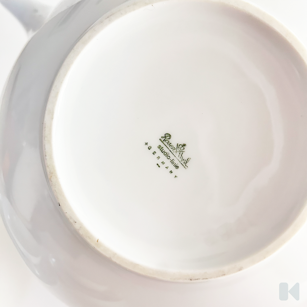 Rosenthal | 3 pc Drop Tea Pot and Tea Cups and Saucers