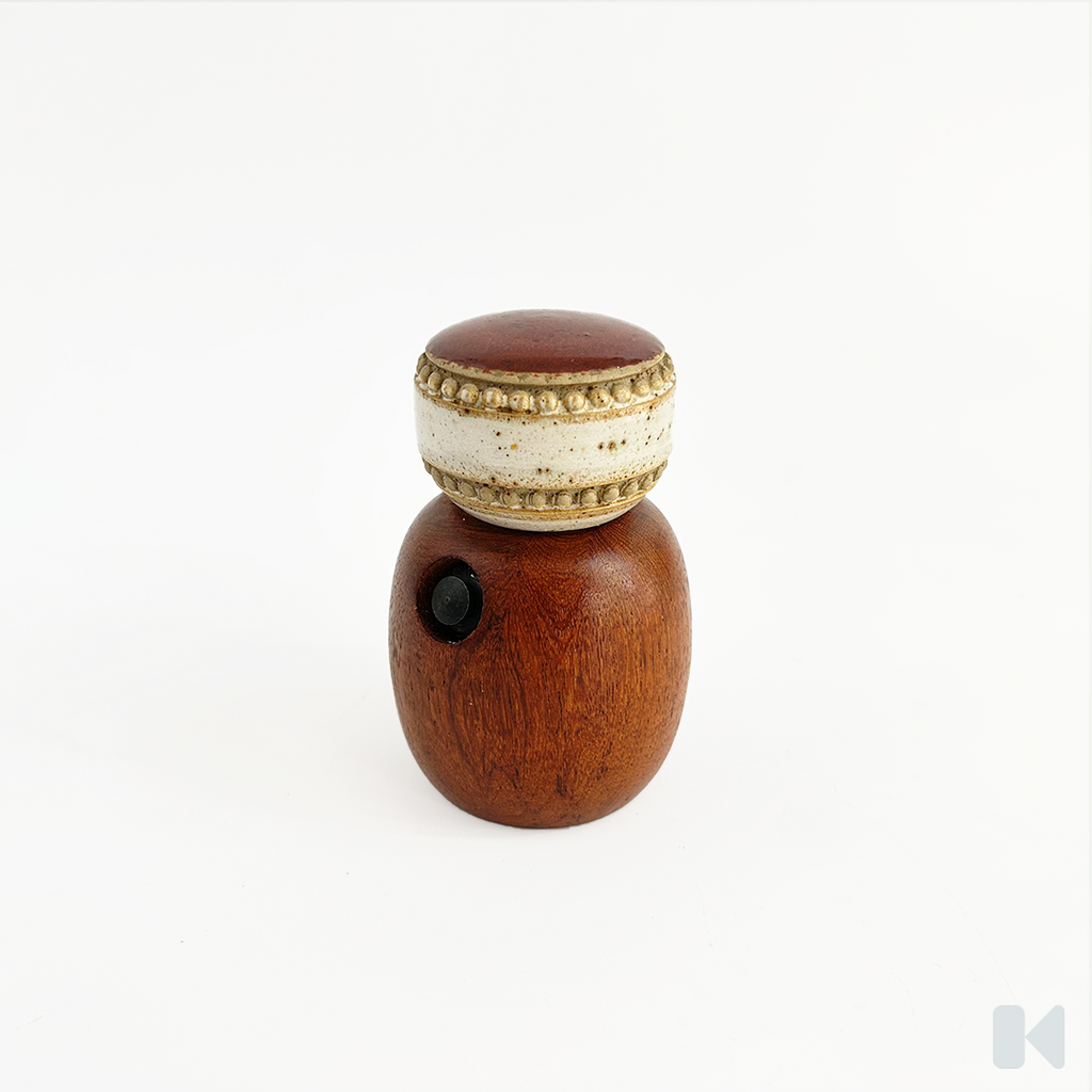 Denby | Potters Wheel Teak and Ceramic Peppermill