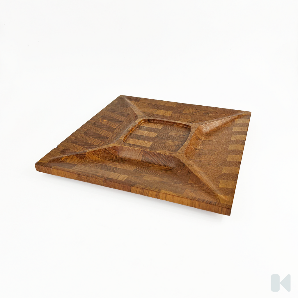Digsmed | Teak Charcuterie and Hors D'Oeuvres Serving Tray