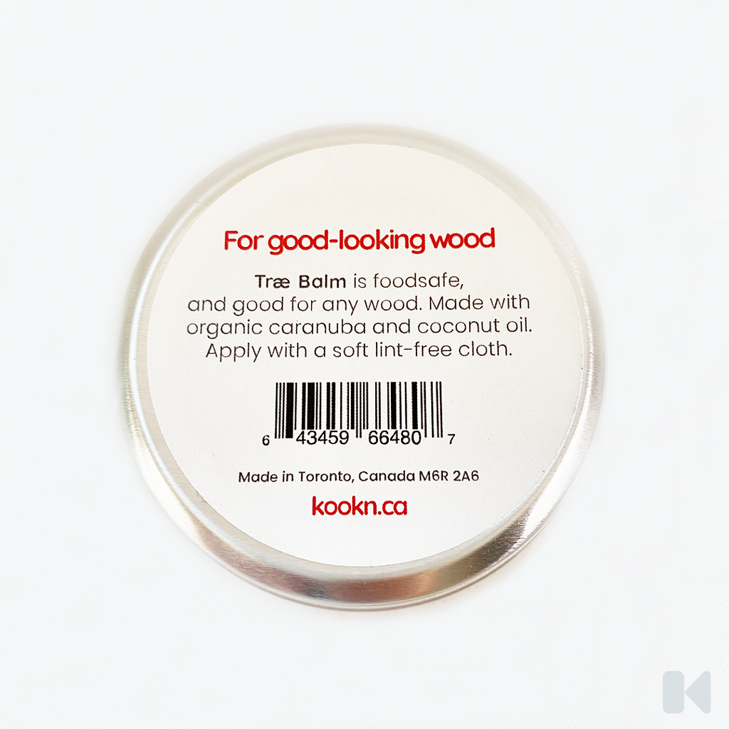 Kookn | Trae Balm | Beeswax Wood Conditioner